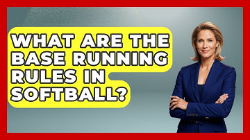 What Are the Base Running Rules in Softball? | Softball Basics and Beyond News