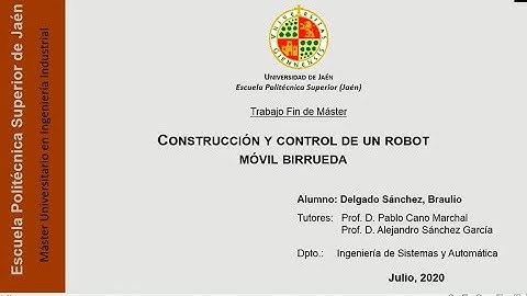 Construcción y control de un robot móvil birrueda