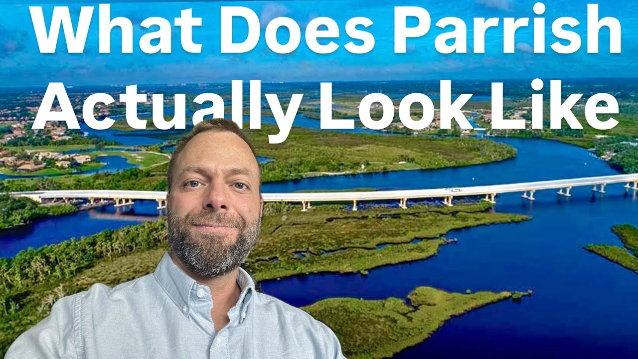 Экскурсия по городу Пэрриш, Флорида (Жизнь в Пэррише, Флорида) Расположение районов Пэрриша (Обно...
