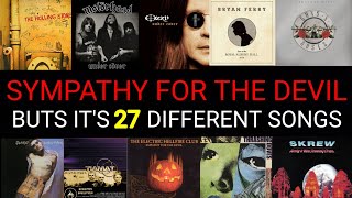 Sympathy For The Devil but it&#39;s 27 different songs