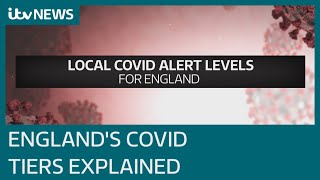 England's Covid-19 lockdown tier system explained | ITV News screenshot 3