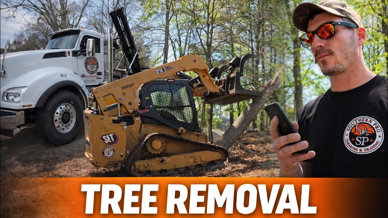 Emergency Tree Removal Before Someone Gets Hurt! - YouTube
