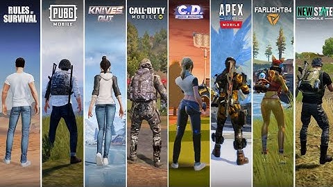NEW STAR MOBILE VS COD MOBILE VS Apex legend M vs Farlight 84 vs C.D VS Knives out vs PUBGM VS Ros