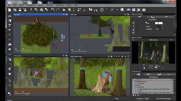 Elf,  A 3D Tutorial using Poser, Vue, and Gimp - by Daniel Eskridge
