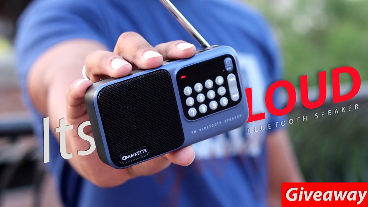 I Tested Most Loud Bluetooth FM Radio Speaker @ ₹1099 Only 🔥 Amkette  Pocket Mate Review 