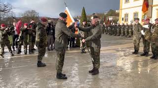 Integration Ceremony 13th NL Light Brigade into German 10th Panzer Division