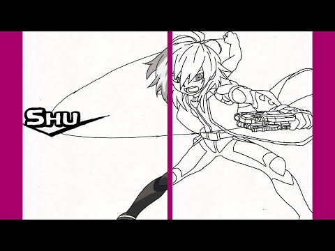 SHU KURENAI NA VERSÃO REALISTA - SPEED DRAWING!!! 