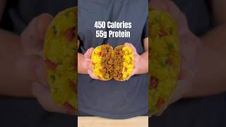 High Protein Breakfast Burritos with 55g Protein Each! #easyrecipe #mealprep #highprotein