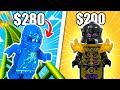 Most EXPENSIVE LEGO Ninjago Minifigures from EVERY Season... Part 1