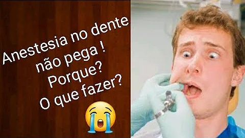 Como aplicar anestesia para arrancar um dente?