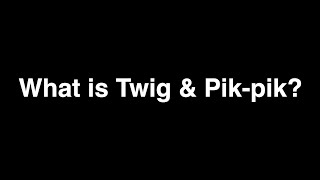 What is Twig &amp; Pik pik?
