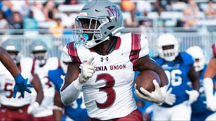 Virginia Union running back Jada Byers - HBCU foot...