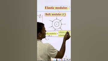 Bulk Modulus | Mechanical Properties of solids | Ace physics Vijay sir