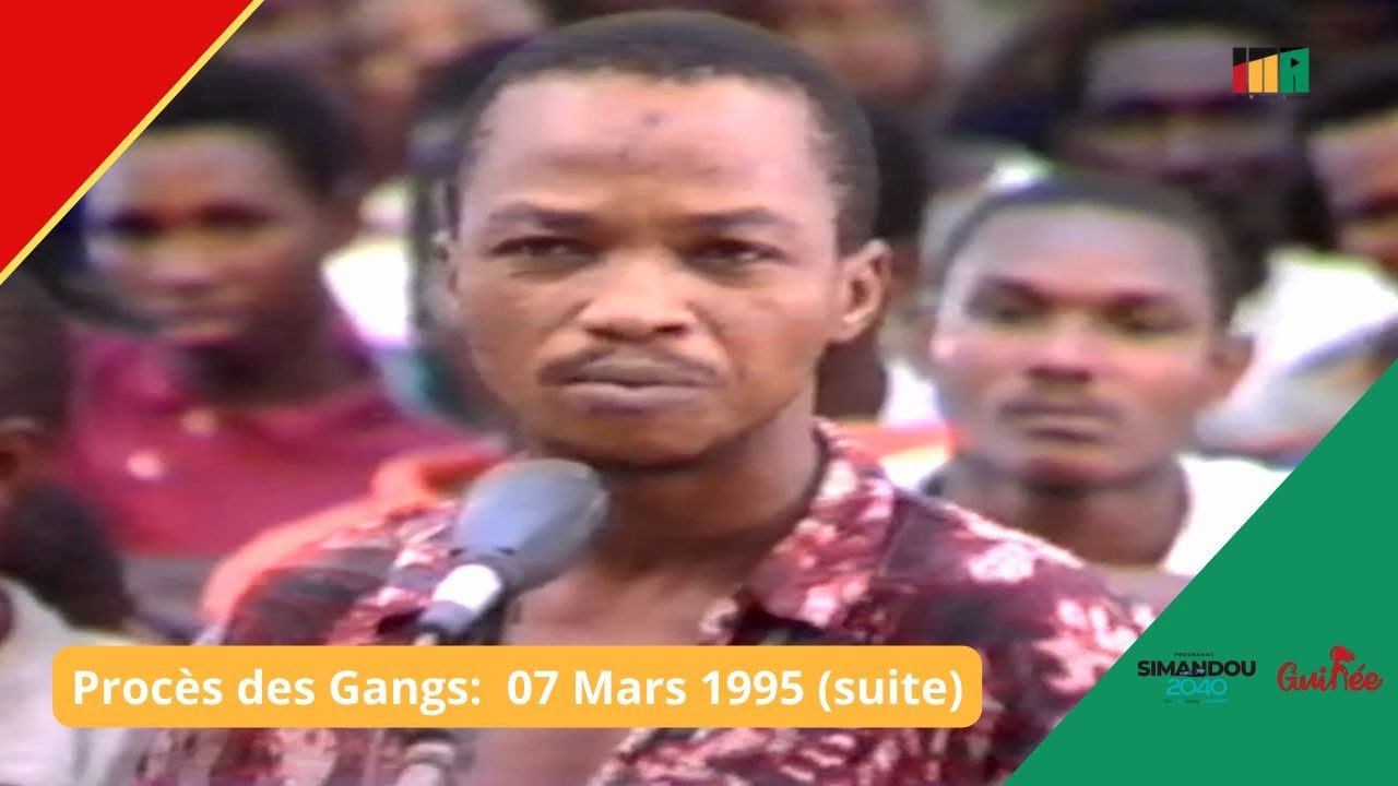 Procès des Gangs 07 Mars 1995: gordon, ando, indien kala (suite) | ARCHIVES INA GN