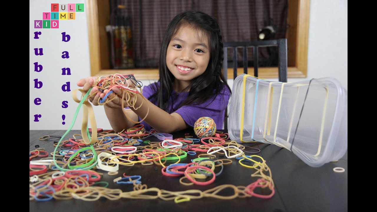 Fun With Rubber Bands Full Time Kid Pbs Parents Youtube