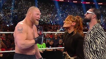 WWE 17 October 2025 Brock Lesnar Attacks Seth Rollins & Becky Lynch, Highlights Today | Review
