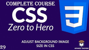 Background Size Property in CSS in Urdu/Hindi