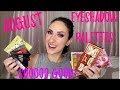 AUGUST EYESHADOW PALETTE EXTRAVAGANZA || NO DUDS HERE!!!