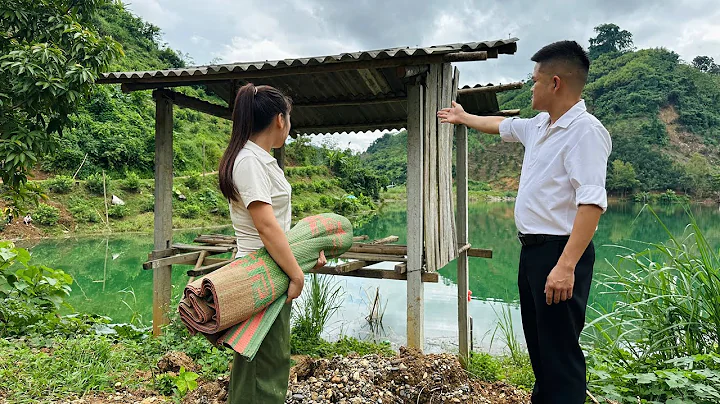 Kind CEO gives single mother abandoned house. Life starts from zero