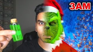DO NOT ORDER THE GRINCH POTION FROM THE DARK WEB AT 3AM *TURNED INTO THE GRINCH*