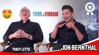 Tracy letts & jon bernthal reveal their acting style from "ford v
ferrari"