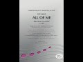 ALL OF ME (Blasorchester mit Solist)