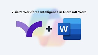 Workforce Intelligence in Microsoft Word | Vee by Visier + Microsoft Copilot