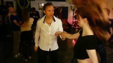 Zouk Festa project. Vitaly and Evgenia. Zouk improvisation (TRIP HOP BEAT - Middle East)