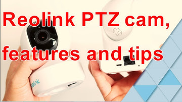 REOLINK E1 zoom, PTZ 5MP Indoor Security Camera, 2.4GHz and 5GHz WiFi Camera.  installation and tips