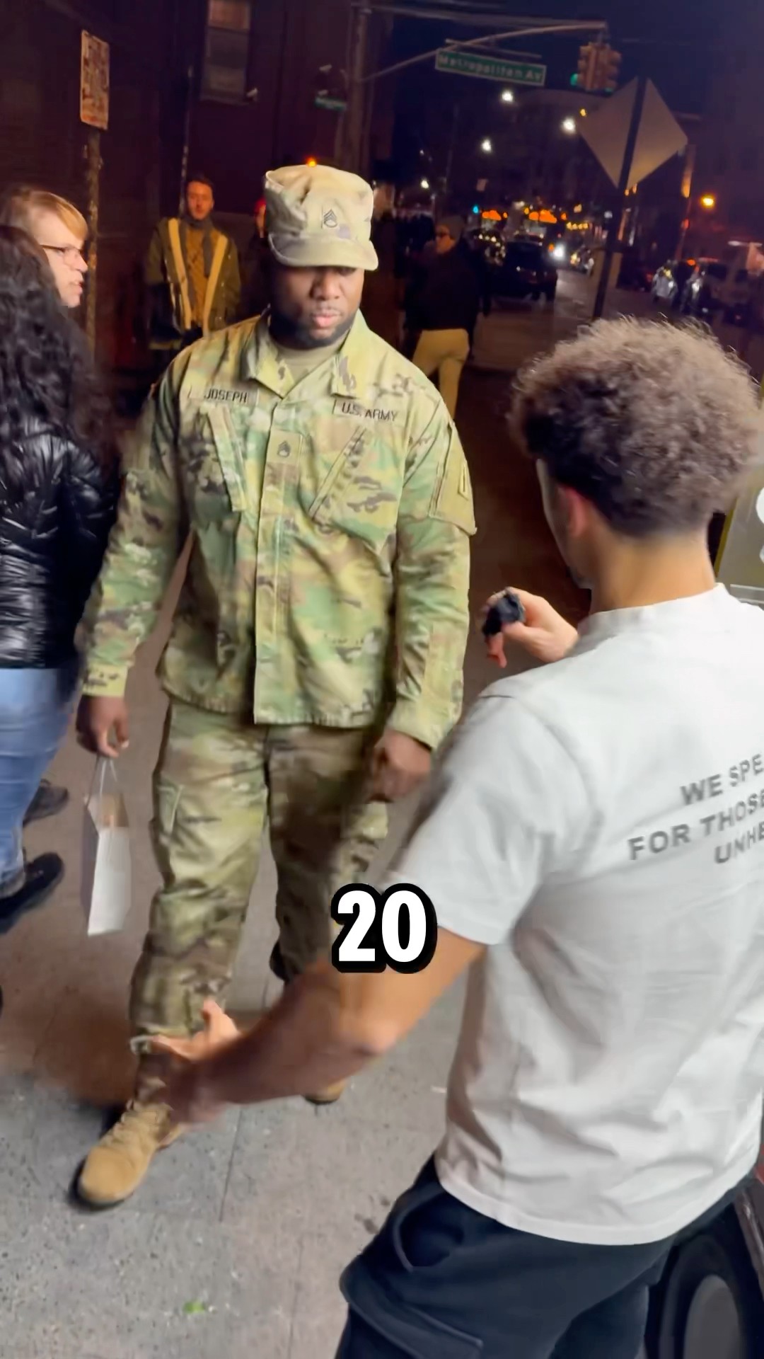 Making an army guy do pushups ??‼️
