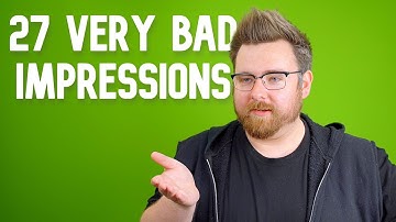 1 Man, 27 Impressions