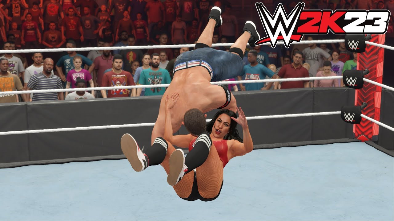WWE 2K23 | Nikki Bella VS. John Cena [No Paybacks, LEGEND Difficulty, Cena w/ 2 Resiliencies]