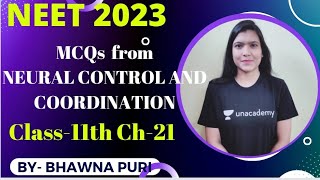 NEET 2023|| MCQs|| Class-11th|| Ch-21|| Biology by Bhawna puri