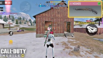 HS0405 is on Fire 🔥 | 1 HIT DELETE HS0405 GUNSMITH !!! | POCO X3 PRO | CODM GAMEPLAY