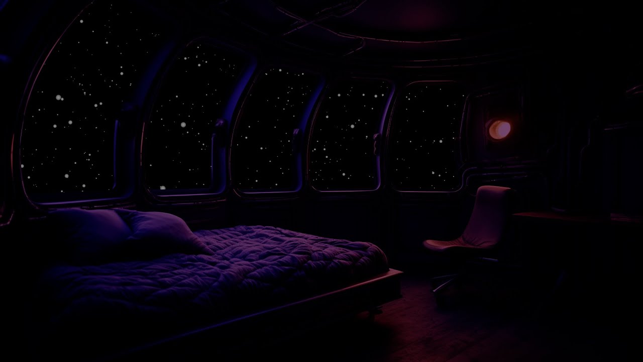 Spaceship Bedroom Tranquility | Smoothed Brown Noise For Relaxation ...