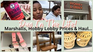 DAY IN THE LIFE (DITL) | HOBBY LOBBY WRONG PRICES | SHE TELLS ME NO ALL THE TIME | SHOP WITH US!