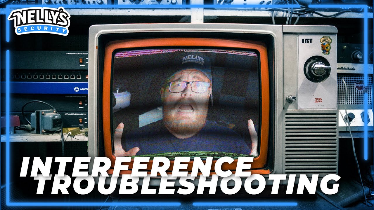 CCTV Video Interference Quick Fix Check Your Cables! YouTube