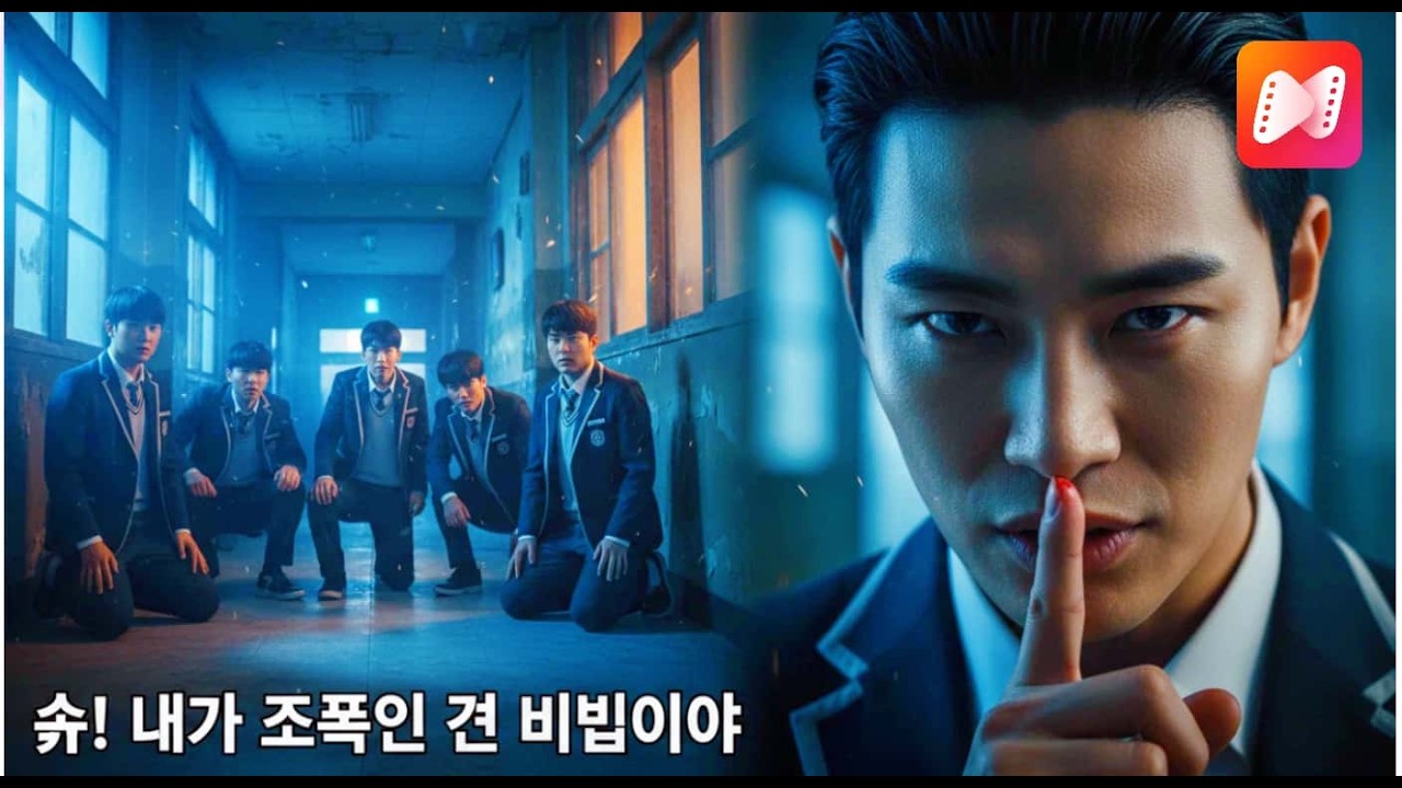 【전학생, 그놈이 왔다】 무릎 꿇으라고? 정체 밝힌 전학생 앞에 검은 양복 100명이 깔렸다