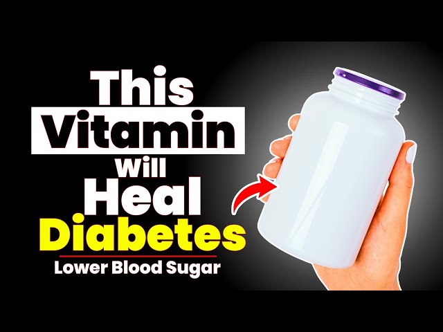 Top 5 Vitamins for Diabetics Must take! (Lower Blood Sugar)