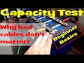 Why Voltage does not matter at all during capacity testing! Here are the basics...