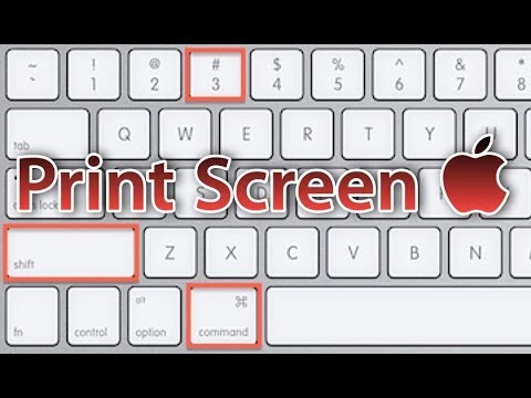 how to print screen on mac keyboard on windows