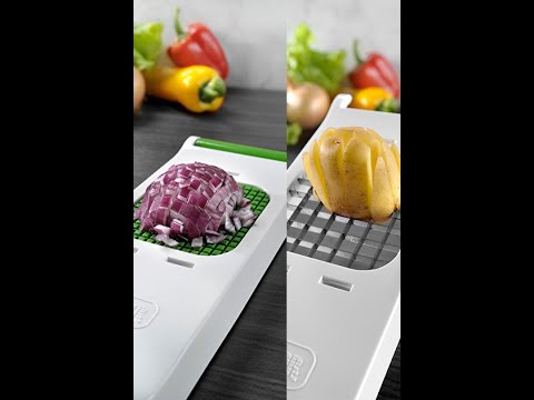 Alligator Stainless Steel Chopper - Onion Dicer, Vegetable and Fruit Cutter