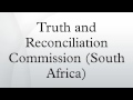 Truth and Reconciliation Commission (South Africa)