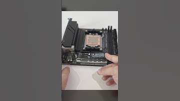 CUBE ITX PC Build (ASMR) #itx #pcbuild #7700