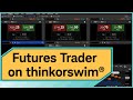 How to Use Futures Trader on thinkorswim® desktop