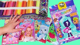 Brinquedonovelinhas Colorindo Play Packets, Hatchimals e Abrindo Brinquedos Hairdorables