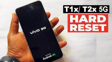 Vivo T1x/ T2x 5G : Hard Reset | Unlock Pattern Pin Password | Factory Reset
