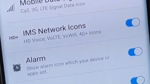 How to Show / Hide IMS Network Icon on System Status Bar With Good Lock | Galaxy S9 / S9+