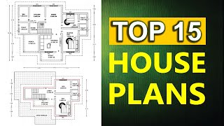 Latest 15 Stylish Modern House Plans 2021 | Budget House Floor Plans | Top 15 Beautiful House Plan