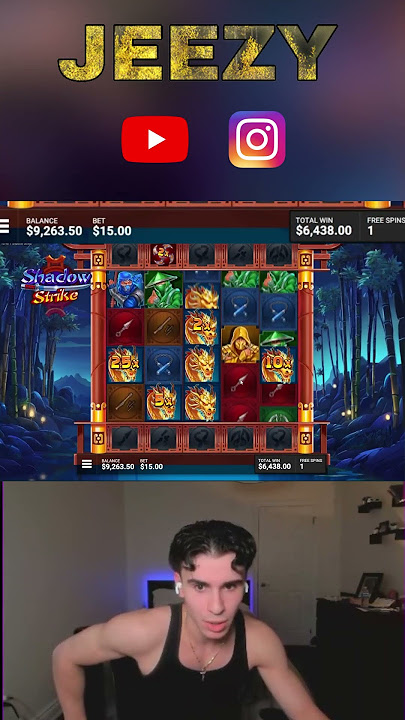 Shadow Strike INCREDIBLE WIN! #gamble #gambling #slots #stake #maxwin #onlineslots #casino